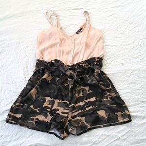 Shinestar Camo Romper